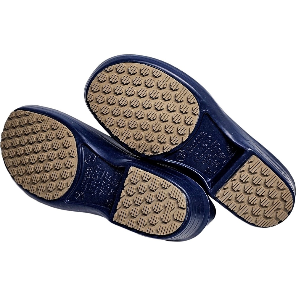 Sticky Shoes Clogs Slip Resistant Navy Blue Work New Boho Chic Trendy Cute - Picture 6 of 11
